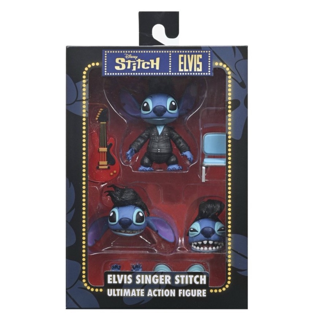 Disney Elvis Stitch Action Figure Set by NECA